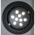 嘉美LED 9W白光明装库存09102暖可调处理筒灯 三雄2/2.5/3/4寸老射灯筒灯处理