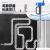 通下水道管道疏通器厨房厕所马桶工具地漏堵塞清洁神器钢丝弹簧 升级加粗7米疏通器买一送二送手