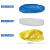 食安库 TPU套袖 防水防油耐酸碱耐低温 12丝 白蓝黄三色可选 颜色请备注