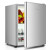 奥克斯（AUX）家用单门迷你小型冰箱 冷藏保鲜小冰箱 宿舍租房电冰箱 BC-22K68  22升 银色 冷藏+保鲜