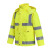 者也（ZYE）分体雨衣雨裤交通路政执勤安全反光环卫防水雨衣套装可定制logo 加强款荧光黄 170码