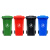 蓓尔蓝 环卫垃圾桶配件 240L配套盖子 蓝色 户外分类垃圾桶盖