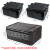 稳斯坦 WZYT02 黑色可折叠EPP保温箱 外卖生鲜运输保鲜箱 600*410*250mm