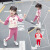 品牌童装女儿童套装春秋韩版中童休闲运动宝宝潮流两件套小孩子衣服1岁-2岁3岁4岁5岁6岁半 紫色 80cm