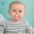 MAM美安萌S系列日用安抚奶嘴防胀气0-3安抚奶嘴6-18个月宝宝一岁扁头 透明企鹅日用0m+