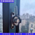老式窗锁不锈钢月牙锁塑钢窗锁推拉移门窗配件铝合金门窗配件锁扣 孔距45mm保险锁 左右月牙各一个