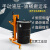 定制SENLIFT手动液压油桶搬运车升高装卸车450kg叉车铁桶塑料桶手 350kg升0.3米方角油桶车(单轮)