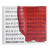 稳斯坦 遇水变红变色 水感标签 电子维修标 变色标 自粘商标标签 40x15mm 100贴 W434 5张/包