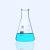 三角烧瓶直口三角烧瓶锥形瓶高硼硅玻璃三角瓶25/50/100/250/500/1000/20 垒固三角瓶直口100ml（2个）