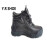 Y.R.SHOE 劳保鞋防砸鞋工作鞋 头层牛皮+PU革（钢包头）男女款防砸 YR038LB 黑色 35