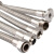 304不锈钢波纹管4分DN15定制软管高温高压蒸汽管钢丝编织金属工业 6分*2米