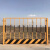 崇左工地基坑护栏网施工道路安全警示围挡建筑楼层竖管临边定型化 1.2X2米/4kg/竖管单排/黄黑