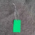珠宝首饰现货PVC塑料防水空白弹力绳吊牌价格标签吊卡标价签 PVC弹力绳绿色4X6=100套