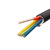豫鑫 控制电缆线 国标铜芯屏蔽护套电缆 KVV-450/750V-3*4平方 单位/米
