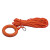 万尊 水上救援绳12mm+20m橘色绳配环配钩