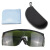 东部工品 焊工专用防护眼镜防冲击劳保烧焊接切割护目镜 电焊眼镜两个装 JR-210 电焊眼镜+镜布+拉链盒