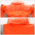 海斯迪克 分体式雨衣雨裤 300D套装加厚牛津布防暴雨水反光雨衣HKsq-343 荧光橙 2XL 
