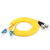 SAMZHE 光纤跳线 LC-FC 单模双芯 黄色 5m HC6305