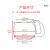 伊莱克斯（Electrolux）博世CG-7212 伊莱克斯EGCM200 EGCM350咖啡机配件玻璃壶滤网滤纸 通用不锈钢壶一个