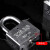 工品星 GPX-S通开挂锁通用锁具大门锁宿舍柜子锁独立型60短梁配4把钥匙