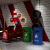 240L垃圾桶大容量户外工业风铁艺商用大号桶创意大型 绿