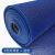 防滑垫浴室厕所卫生间厨房防滑地垫大面积/镂空网格垫PVC塑料地毯 蓝色 0.9米宽每米单价 6mm特厚加