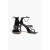 朱塞佩 萨诺第（Giuseppe Zanotti） 618女士CATENA链条装饰漆皮凉鞋 Black 38.5 EU