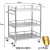 工品云超 304不锈钢治疗车加厚多功能美容医疗小推车医院仪器车 特厚304三层无抽大号80*48*86cm 