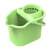 珠塑（ZHUSH）塑料地拖桶 加厚耐用挤水桶简易手动拖把桶 1238珠江地拖桶 440*330*350mm  颜色随机发货