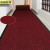 京洲实邦 灰色0.6*0.9m 商用PVC双条纹复合胶底地毯防滑可裁剪JZSB-9052