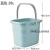 塑料加厚长方形手提水桶大号桶拖把桶塑料桶小方桶 蓝色20L
