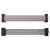 丢石头 FC灰排线 IDC 2.54mm间距 灰色扁平排线 每件两条装 30P 10cm(两条)