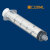 螺口针筒 一次性塑料针管 工业点胶加墨抽油液体分装胶筒1-100ML 20ML螺口