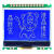 可带中文字库12864点阵液晶屏LCD显示屏液晶模块JLX12864G-086 黑底绿字 带086-PC33V
