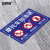安赛瑞 加油站安全警示牌 反光铝板标牌 长60cm宽40cm 加油站限速行驶 310706