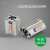 气动小型方型带磁薄型气缸CDQ2B20-5/10DCZ/15DM/20/25/30D CDQ2B2020DZ带磁