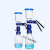 适配GL45丝口瓶装置 蓝盖瓶溶剂器微孔滤膜器 滤杯500ml/60mm