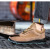 锐麻 劳保鞋男士轻便安全工作防砸防刺穿钢包头电焊工透气防护鞋 zs015黄色 46 