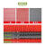 LZJV防滑地垫大面积全铺商用防水pvc镂空厨房户外塑料地毯浴室防滑垫 红色【加密5.0MM】 0.9米宽*2米长【整卷】