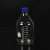 透明丝口瓶 密封瓶 玻璃瓶 2000ml 蜀牛蓝盖试剂瓶 螺纹口带刻度 国产普料2000ml蓝盖瓶