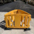 瑞力马（RUILIMA）全新料塑料移动护栏铁马塑料胶马三孔水马电梯护栏施工围栏隔离栏 黄色定制专拍