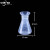 中环力安 实验室带盖塑料烧瓶塑料三角烧瓶实验瓶 广口（10个）50ml
