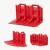 京斯坦 挡水板 塑料ABSL型防洪防汛挡水板地铁物业车库市政应急物资红色防水加厚 FH52-L直板（1个）