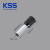 KSS欧式端子ET系列管型端子凯士士冷压针型端子多规格可选 ET1.5-10BK黑色 （100个）