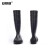 安赛瑞 高筒雨鞋（39码）黑色 PVC塑胶雨鞋雨靴 户外防水防滑雨靴 应急救灾雨鞋 13811