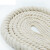 三股棉线彩色棉绳粗米白麻绳捆绑绳子尼龙绳耐磨 12MM米色(4米)