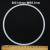 塑料圆圈白色圆环线径圆环PP环保新料圆环捕梦网圆环 145mm