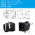 DC005插座 孔径5.5mm 内针芯粗2.12.5mm DC直流电源充电接口母座 (10个)DC005-2.1芯  铁脚