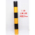 双色黄黑反光膜 道路交通柱子红白贴 电线杆子路桩警示夜光膜标识 1.2米高  三黄三黑 一米