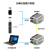 定制威 14路百兆千兆光端机网络双向4转光纤4光纤 2路双向RS485数据光端机